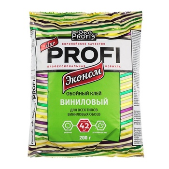 Клей обойный ЭКОНОМ виниловый der PROFI 200гр