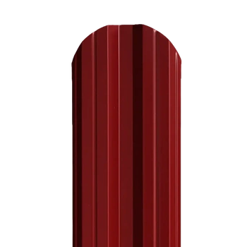 Штакетник М фигур 112мм (RAL3005 вишня) 1500мм