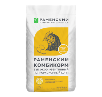 Комбикорм Раменский ПК1/2 (КР) несушка меш (25кг)