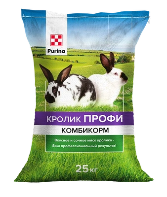 Комбикорм PURINA для молодняка кроликов (25кг)