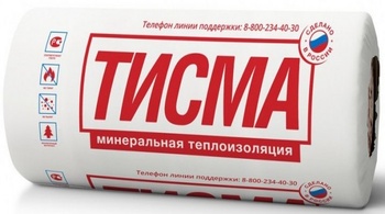 Утеплитель ТИСМА /рулон/R 043 MR 50х1200х8300мм (19.996м2)