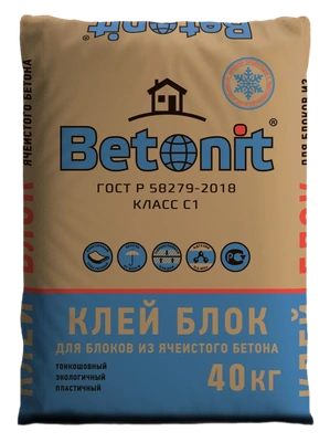 Клей для блоков BETONIT BLOCK (25кг)