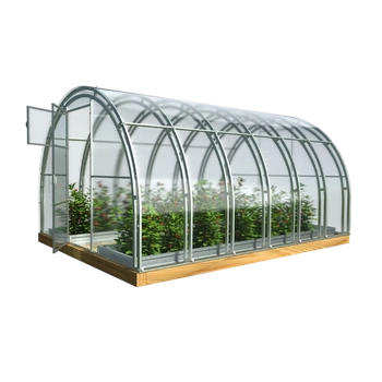 Каркас теплицы "Двойная дуга" труба 25х25 шаг 0,65м